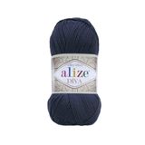Alize Diva İpek İplik - Mikrofiber Akrilik Spor Ağırlık İpliği - Tığ İşi ve Örgü Eşarplar, Giysiler ve El Sanatları için Hafif ve Yumuşak İplik - 1 Skein 100g, 383 Yard, Parmak Ağırlığı 14 WPI 361