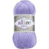 Alize Diva Merserize El Örgü İpliği - Lavanta