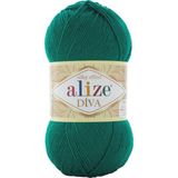 Alize Diva Merserize Ince El Örgü Ipi Yazlık Bluz Dantel Ipi 1 Adet - Kuzey Denizi 453