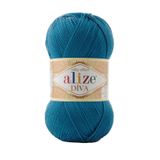 Alize Diva Merserize İnce İp Yazlık Bikini Bustiyer Bluz Örgü İpi 5 Adet (637)