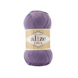 Alize Diva Merserize İnce Yazlık İp 1 Adet 622 Menekşe