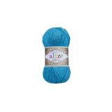 Alize Diva Merserize Ip - Renkkodu 245 Renk Turkuazmavi - 100 Gr. 350 Mt