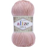 Alize Diva Merserize Ip Yazlık Bikini Bustiyer Bluz Örgü Ipi 363 Gelin Pembesi