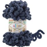 Alize El Örgü Ipliği 5'Li Paket - 900 Koyu Mavi - 100 Gr. 9 Mt. Parmak Örgü Ipi