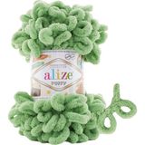 Alize Puffy 103 El Örgü Ipliği 1 Adet Elle Örülen Kalpli Yastık Bebek Battaniyesi Örgü Ipi 103 Kuşkonmaz