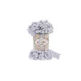 Alize Puffy 416 5 Adet Gri 100 gr Örgü İpi