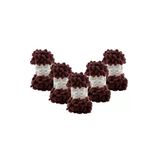 Alize Puffy 993 Kızıl Kahve - 5 Adet El Örgü İpliği - Battaniye Ve Bebek Örgülerine Uygun - 100 Gr. 9 Mt.