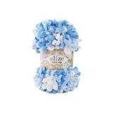 Alize Puffy Color 6371 5 Adet Örgü İpi