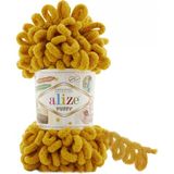 Alize Puffy El Örgü Ipi 02 Hardal 5'li Paket
