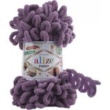Alize Puffy El Örgü Ipi 437 Menekşe 5'li Paket - 4371