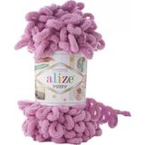 Alize Puffy El Örgü Ipi 98 Gül 5'li Paket - 98 cm
