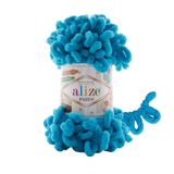 Alize Puffy El Örgü İpi, Parmak Örgü İpi 5 Adet (Okyanus 16)