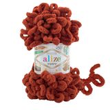 Alize Puffy El Örgü İpi, Parmak Örgü İpi 5 Adet (Taba 36)
