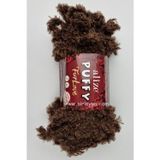 Alize Puffy Furlove Parmakla Örülen Örgü İpi 493-Kahverengi