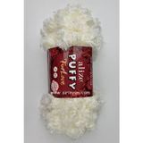 Alize Puffy Furlove Parmakla Örülen Örgü İpi 62-Krem