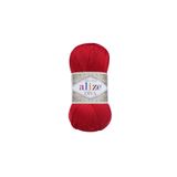 Alize Punch Ipi Diva 106 Kırmızı Örgü Ipi | Merserize | Punch Nakışı |ilkbahar/ Yaz 100 gr.