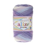 Alize Şekerim Batik El Örgü İpi 3483