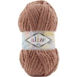 Alize Softy Mega (Kalın) El Örgü Ipi 261 Kızıl Kahve