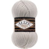 Alize Superlana Klasik 208 Açık Gri El Örgü Ipi 100 Gr.