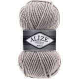 Alize Superlana Maxi %25 Yün - %75 Akrilik / 100 gr - 100 M Atkı Bere Örmek Için 652 Duman