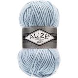 Alize Süperlana Maxi 480 Açık Mavi Yünlü İplikler