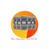Alize Süperlana Maxi 5'li Set Kalın El Örgü Ipi 87 Kömür Gri