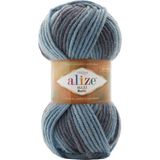 Alize Süperlana Maxi Batik 7785 100 gr Örgü İpi