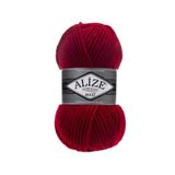 Alize Superlana Maxi El Örgü İpliği 100 gr 56 Kırmızı