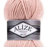 Alize Superlana Maxi Kristal Pink 523 El Örgü İpi