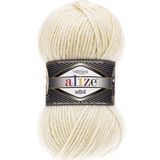 Alize Superlana Midi 599 Renkli Klasik El Örgü İpi %25 Yün %75 Akrilik 100 Gr