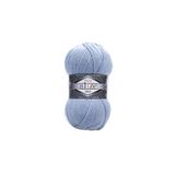 Alize Superlana Midi El Örgü İpi 100g – Yumuşak ve Dayanıklı - Renk Kodu: 480 - Sis Mavisi