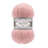 Alize Süperlana Tığ Crochet İnce El Örgü İpi %25 Yün 161 Pudra