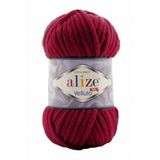 Alize Velluto 107 Vişne Yünlü İplik
