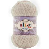 Alize Velluto 887 Mum Işığı El Örgü Ipi