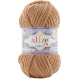 Alize Velluto Kalın Kadife El Örgü İpi 199 Camel