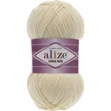 Alize Yazlık Pamuk Ip Cotton Gold Amigurumi Punch Ipi 01 Krem