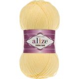 Alize Yazlık Pamuk Ip Cotton Gold Amigurumi Punch Ipi 187 Acık Sarı