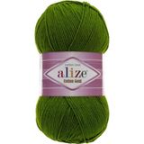 Alize Yazlık Pamuk Ip Cotton Gold Amigurumi Punch Ipi 35 Koyu Yeşil