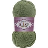 Alize Yazlık Pamuk Ip Cotton Gold Amigurumi Punch Ipi 485 Yeşil