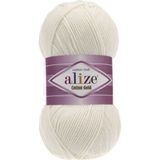 Alize Yazlık Pamuk Ip Cotton Gold Amugurimi Örgü Ipi 62 Krem