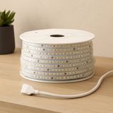 ALK 100M 220V Dış Mekan LED Şerit 6500K Beyaz 120 Led/m