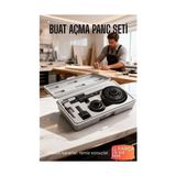ALK 11 Parça Profesyonel Panç Buat Açma Seti - Ahşap ve Alçıpan Delme Testere Seti (19-64 Mm) 722608