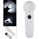 ALK 15X Çok Fonksiyonlu 2 LED Işıklı Taşınabilir El Büyüteç