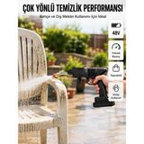 ALK 2025 Model 48V Şarjlı Basınçlı Yıkama Tabancası Orijinal Seri - Lisinya