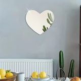 ALK 30X30 cm Kırılmaz Pleksi Dekoratif Duvar Aynası - Modern Organik Form 1. Sınıf Akrilik Ayna