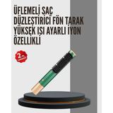 ALK 360° Döner Kablolu Kompakt Saç Şekillendirme Seti - Lisinya