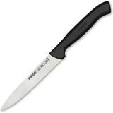 ALK 38049 Ecco Tırtıklı Sebze, Et, Biftek Steak Bıçağı 12 cm - Siyah