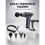 ALK 3in1 Fonksiyonel Şarjlı Masaj Aleti Ayak Yüz Vücut Masajı Yeni Nesil - Lisinya