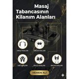 ALK 4 Başlıklı Masaj Tabancası - Ergonomik Derin Doku Sırt ve Boyun Masaj Aleti Ağrı ve Sızı Giderici