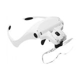 ALK 5 Lens 1.0x3.5x, 2led Işıklı ile Ayarlanabilir Gözlük BÜYÜTEÇ9892B2